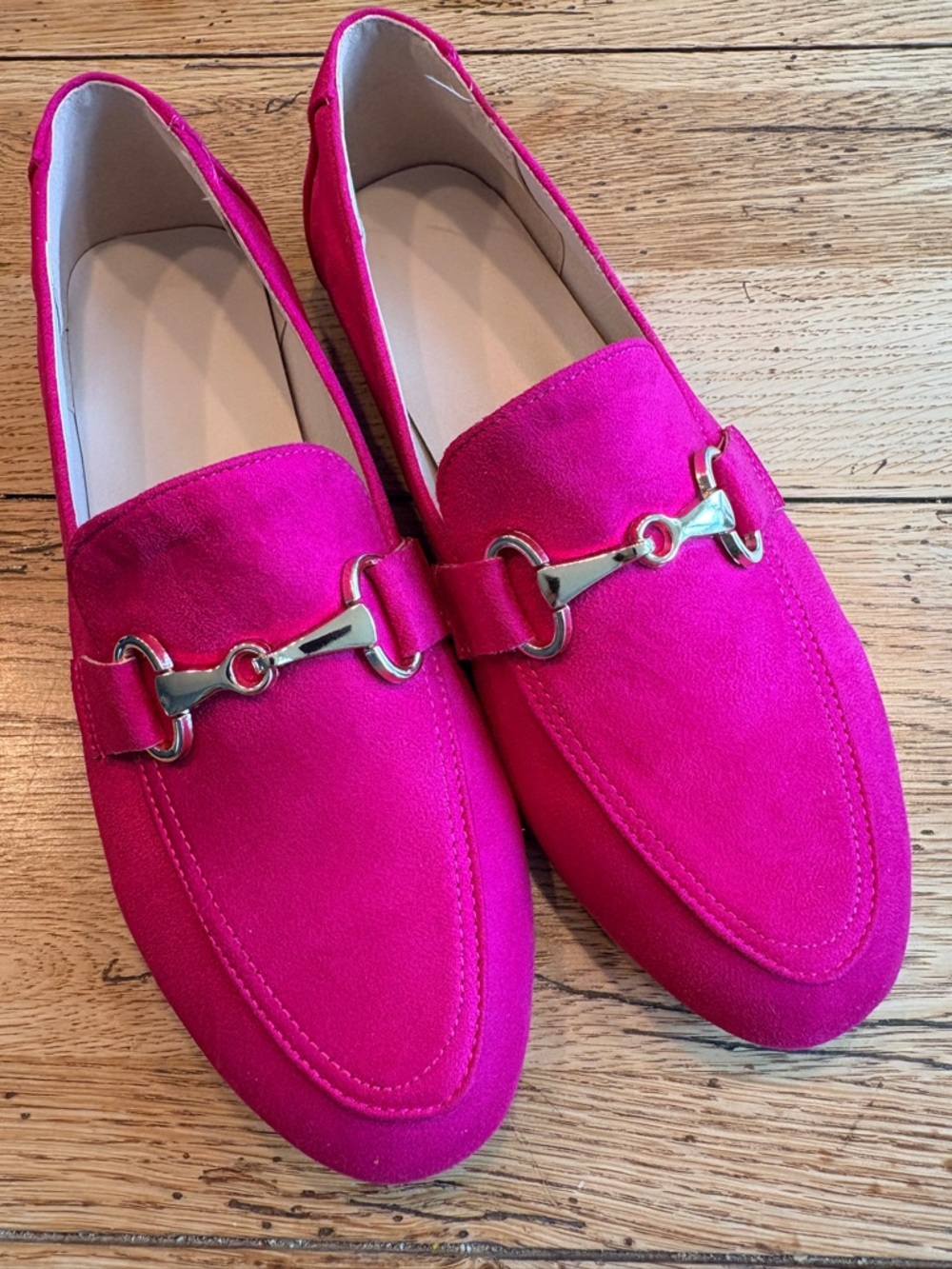 Suede Loafers. Size 42